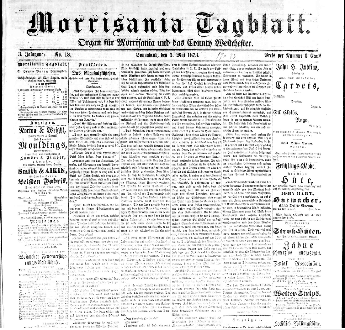 Morrisania Tagblatt